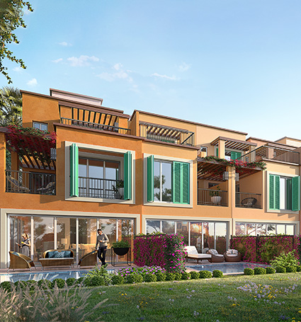 Townhouses For Sale In Nice Damac Lagoons